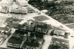 Sibu and Kampong from the air