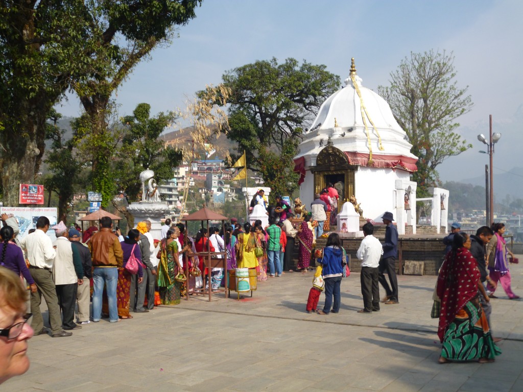 Pokhara Hindu shrine